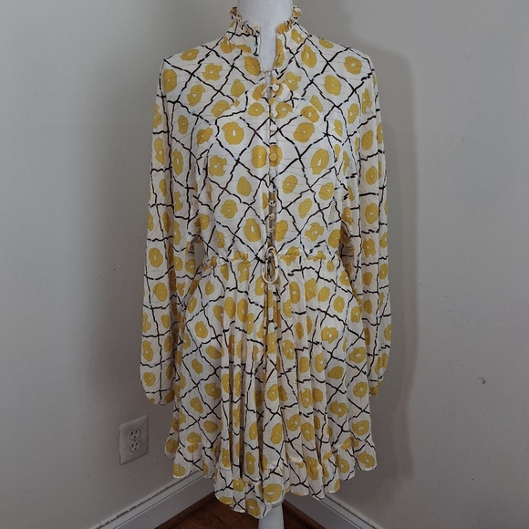 Alexis Rachael Mini Dress In Ivory Medallion Retail$396 NWOT Size Small - Picture 9 of 13